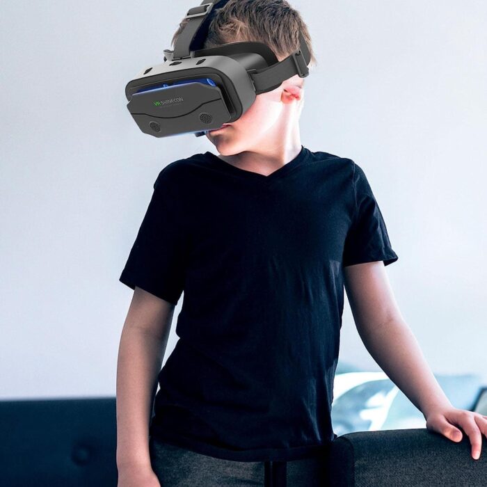 Azonee VR Headset 3D Virtual Reality Glasses for Smartphone, Compatible with iOS, for TV and Video Games - Image 2