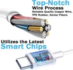 Type C Headphones Wired - USB - C Wired Earphones with Mic & Volume Control, Noise Cancelling Headset Compatible for iPhone 16/15 Pro Max, iPad, Galaxy S25/S24/S23/S22/Ultra Note 10/20, Pixel 7/6/5/4 - Image 4