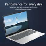 HP 15.6" HD Touchscreen Laptop, Intel Core i5-1235U, 32GB RAM, 2TB PCIe SSD, Webcam, HDMI, Numeric Keypad, Wi-Fi 6, Windows 11 Home, Silver, Bundle with Thunderobot ML101 Wireless Mouse - Image 5