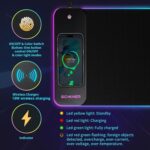HYRAINBOW Gaming Mouse Pad with Wireless Charging, Large Mouse Pad with LED Light, Keyboard Pad with Non-Slip Rubber Base,Waterproof Desk Pad for Home Office Décor - Image 4