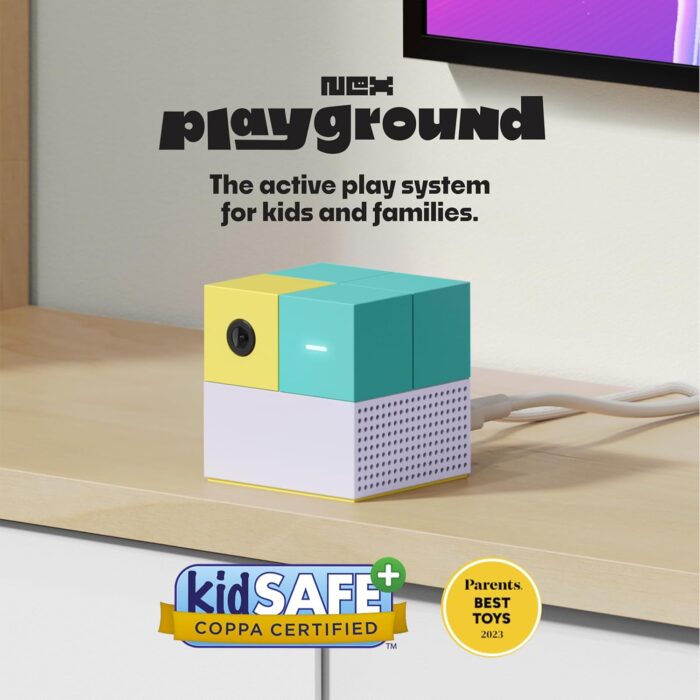 Nex Playground play system, indoor family game night, fun games and physical play, unique AI-powered video game console, turns the living room into a family play area or - Image 2