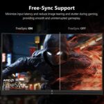 Z-EDGE 32-inch Curved Gaming Monitor - 16:9 Full HD 1920x1080, 240Hz High Refresh Rate, 1ms Ultra - Fast Response Time, Frameless, AMD FreeSync Premium - DisplayPort & HDMI Ports UG32P - Image 3