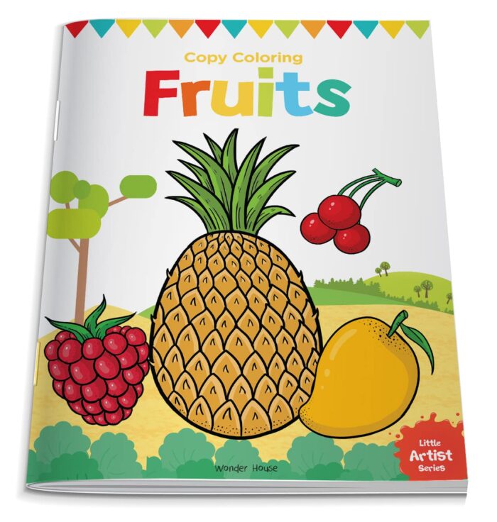Wonder House Books Little Artist Series Fruits : Copy Colour - Image 4
