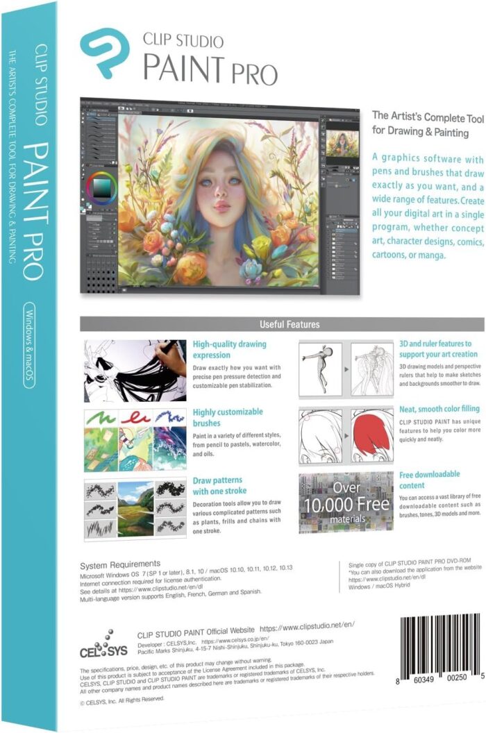 CLIP STUDIO PAINT PRO - NEW Branding - for Microsoft Windows and MacOS - Image 2
