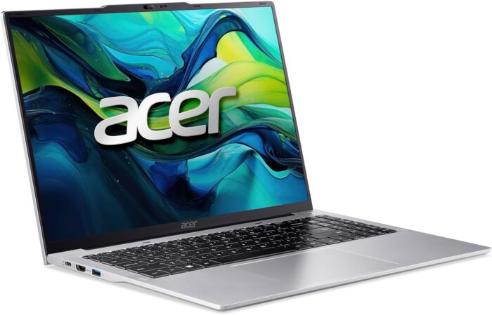 Acer Aspire Lite AL16 Laptop 13th Gen Intel Core i5-1334U 10 Cores Upto 4.6GHz/8GB DDR5 RAM/512GB SSD Storage/Intel Iris XE Graphics/16" WUXGA IPS SlimBezel Display/Win 11 Home/WiFi-6//Pure Silver - Image 2