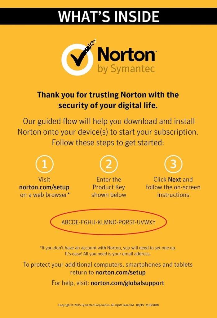 Symantec Norton Security Deluxe 3 Devices PC/Mac/Mobile Key Card - Image 3