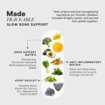 Wellbeing Nutrition Slow Bone Support Capsule for Men and Women | Bone and Joint Vitamin Supplements | Glucosamine, Chondroitin, MSM, Calcium | For joint mobility and bone strength (60 Capsules) - Image 4