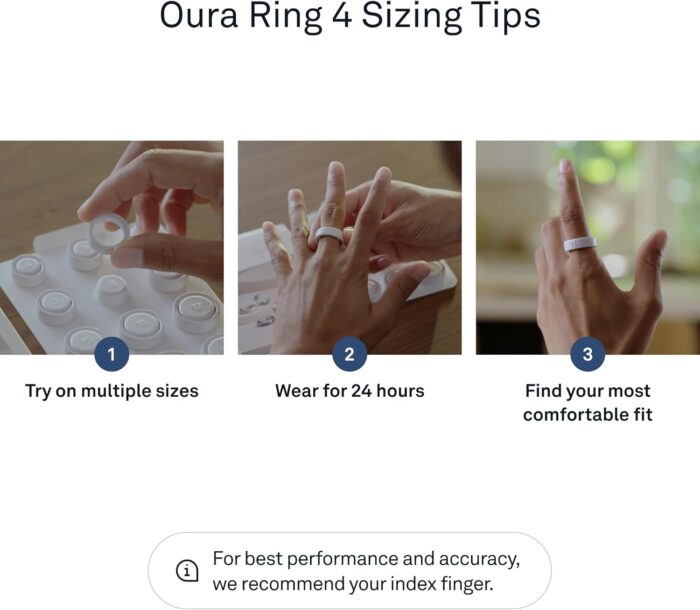 Oura Ring 4 Sizing Kit - Size Before You Buy - Unique Sizing Classification for Smart Rings - Receive Credit for Purchase - Image 3