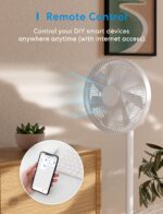 Meross WiFi Smart Switch Works with Apple HomeKit, DIY Smart Switch Module Remote and Voice Control Compatible with Alexa, Google Home, SmartThings, DIY Smart Switch for Electrical Appliances 2 Pack - Image 2