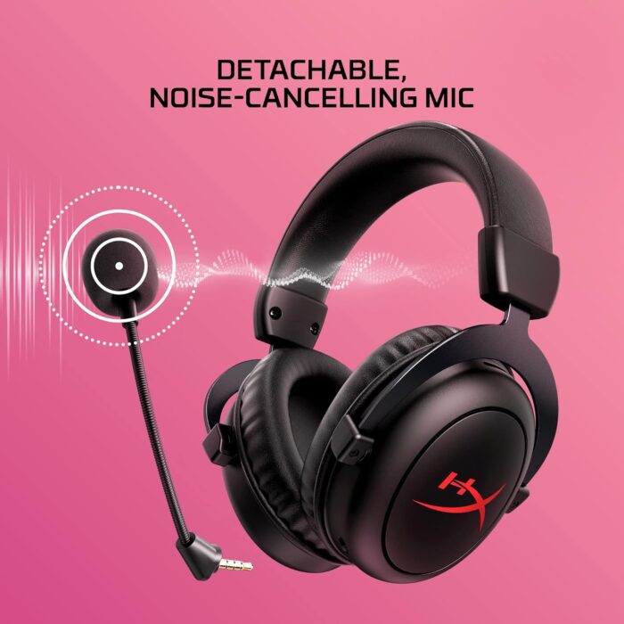 HyperX Cloud II Core Wireless Gaming Headset, Black, One Size - Image 6