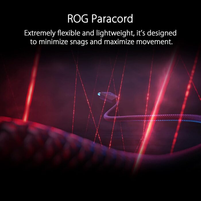 ASUS ROG Spatha X Wireless Gaming Mouse, 2.4 GHz / Wired USB, 19,000 DPI Optical Sensor, 12 Programmable Buttons, RGB, Swappable Switch Design, Micro Switches, Magnetic Charging Stand, Black - Image 7