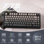 EPOMAKER x AULA F75 Gasket Mechanical Keyboard, 75% Wireless Hot Swappable Gaming Keyboard with Five-Layer Padding&Knob, Bluetooth/2.4GHz/USB-C, RGB (Black Gradient, LEOBOG Reaper Switch) - Image 2