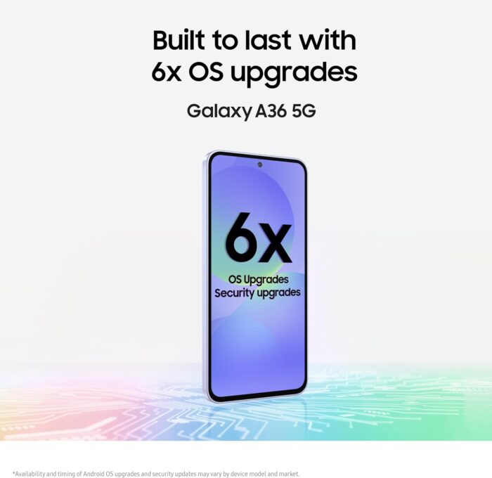 Samsung Galaxy A36 5G (Awesome Black, 8GB, 256GB) | Awesome Intelligence - AI Smartphone: Circle to Search, My Filter, Object Eraser | 4nm Snapdragon Processor | Flagship Grade Selfie Camera- - Image 6