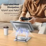 UGREEN iPad Stand 360° Rotation Stable Dual Rod Adjustable Tablet Stand for Desk Tablet Holder Mobile Phone Holder Compatible with iPad Pro/Air Galaxy Tab/iPhone 16, S25 Ultra, All 4-13'' Devices - Image 6
