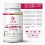6SKINS® 6in1 Beauty Elixir with L-Glutathione 510mg, NAC 102mg & Hyaluronic Acid 150mg Glutathione Supplement with 4x Absorption - Immune & Liver Support, Powerful Antioxidant for Skin - 60 Capsules - Image 4