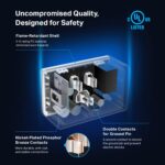 Kasa Smart - 15A Ultra Mini Plug, Smart Home Wi-Fi Plug Works with Alexa, Google Home and IFTTT, No Hub Required, UL Certified, 2.4G WiFi Only, 2-Pack (EP10P2) - Image 7