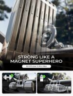 LISEN for MagSafe Car Mount, [24 Strong Magnet] 360° Rotation Magnetic Phone Holder for Car, Mobile Holder for Car Accessories Fit for iPhone 16 15 Pro Max Plus 14 13 12 MagSafe Cases - Image 4