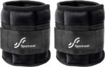 Sportneer Adjustable Ankle Weights: 1 Pair 0.9/1.8/2.7/3.6/4.5 kg Wrist Weights Leg Weights for Women Men Gym Fitness Workout Walking Jogging 2.2 kg per Ankle, 4.5 kg per Pair - Image 8