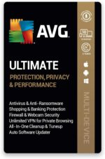 AVG Ultimate Multi-Device (PC, Mac & Android) (10 Devices | 2 Years) (Email Delivery in 2 hours-No CD)