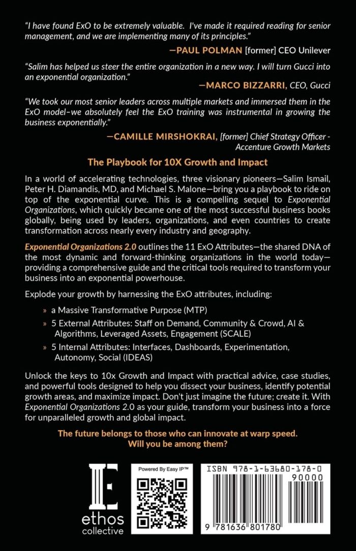 Exponential Organizations 2.0: The New Playbook for 10x Growth and Impact - Image 2