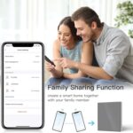 BSEED Smart WIFI Water Heater Switch, Neutral Wire Required, 1 Gang 1 Way, Compatible with Alexa & Google Home, APP Remote Control, Voice Control and Timing, No Hub Required (Grey, 40A) - Image 6