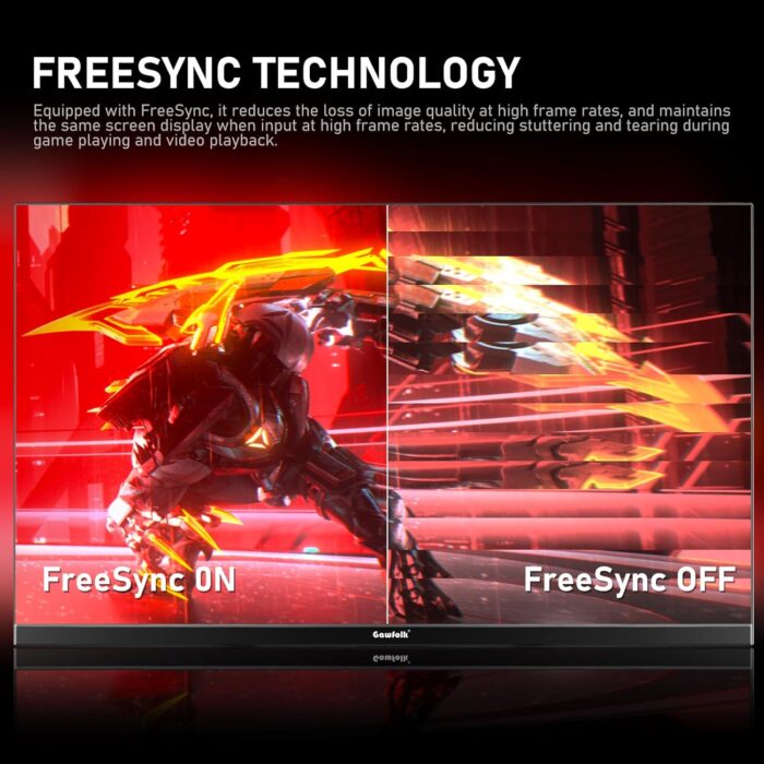 Gawfolk 24.5 Inch Monitor 200Hz Gaming Monitor IPS FHD Computer Display Screen 1080P(1920 * 1080) FreeSync 99% sRGB 1ms(GTG) Suitable for gaming, home office - Image 4