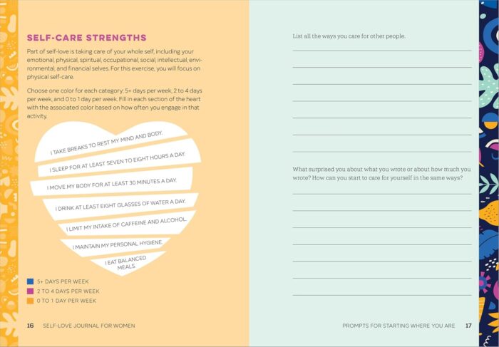 Self-Love Journal for Women: Prompts and Practices for Your Journey to Self-Worth, Self-Care, and Self-Acceptance - Image 4