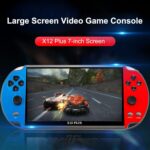REBENUO Portable Game Console X12 Plus 7 inch 16GB Handheld Double Joystick Game Controller Supports AV Output TF Card Music E-book - Image 2