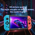X80 Retro Handheld Game Console – 7" HD Screen, 10,000+ Built-in Classic Games, Supports 10 Emulators, Multifunctional Pocket Gaming System for Kids & Adults - Image 7