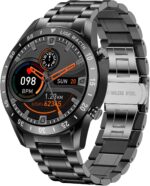LIGE Smart Watch for Men, Bluetooth Calls Voice Chat Fitness Tracker with Blood Pressure Heart Rate Sleep Monitor,1.3" Full Touch Screen Activity Trackers IP67 Waterproof Pedometer for iOS Android