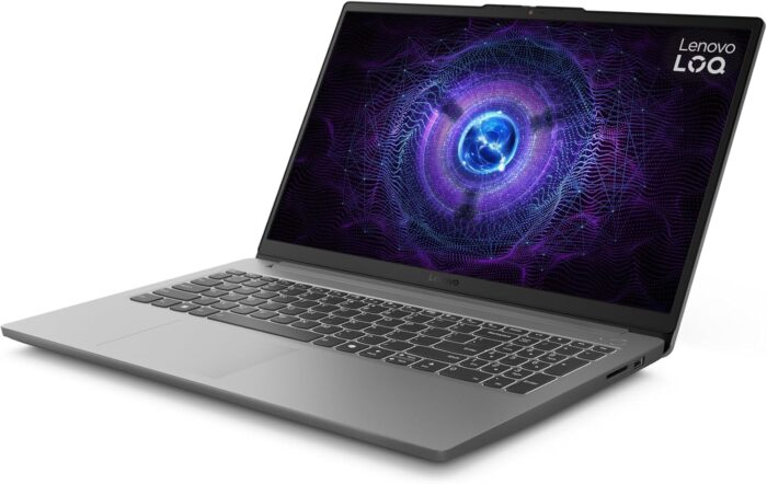 Lenovo LOQ 15IAX9E Gaming Laptop with AI, 15.6"FHD 144Hz Display, Intel Core i5-12450HX, 16GB RAM, 512GB SSD,RTX 2050 4GB GDDR6, Win11, White Backlit Eng-Arabic, Luna Grey - [83LK001SAX] - Image 4