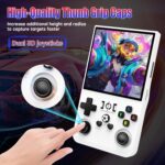 HYRAINBOW R36Max Handheld Game Console, Portable Mini Retro Handheld Game Console, 4.0 Inch IPS Video Gaming Console with 64GB TF Card Over 18000+ Pre-Installed Retro Games, 4000mAh Battery, White - Image 6