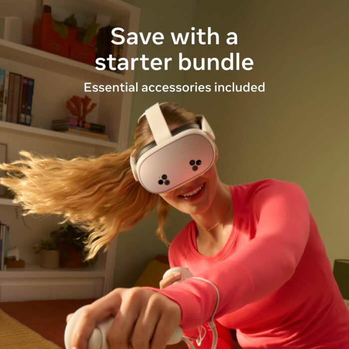 Meta Quest 3S 256GB — Get Batman: Arkham Shadow and a 3-Month Trial of Meta Quest+ Included — All-in-One Headset - Image 5
