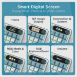 RK ROYAL KLUDGE S98 Mechanical Keyboard with Smart Display and Knob, Top Mount 96% BT/2.4G/USB-C Wireless Mechanical Keyboard, Hot Swapping, Software Support - Image 3