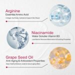 6SKINS® Perfect Radiance Face Serum with 2% Niacinamide+ Vitis Vinifera(Grape) Seed Oil+ PHA |Korean Skincare| For Brightening, Hydrating & Radiant Skin, Glow Serum 30ml - Image 3
