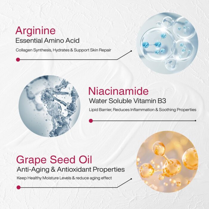 6SKINS® Perfect Radiance Face Serum with 2% Niacinamide+ Vitis Vinifera(Grape) Seed Oil+ PHA |Korean Skincare| For Brightening, Hydrating & Radiant Skin, Glow Serum 30ml - Image 3