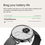 Withings ScanWatch 2 - Hybrid Smart Watch, Heart Rate Monitoring, Fitness Tracker, Cycle Tracker, Sleep Monitoring, GPS Tracker, 30-Day Battery Life, Android & Apple Compatible, HSA/FSA - Image 4