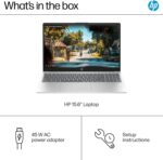 HP 15.6" Touchscreen Laptop 15 INCH HD Student Laptops, 12th Gen Intel 10 Cores Processor (Beat i7-1195G7), 32GB RAM 1TB PCIe SSD, Iris Xe Graphics, Wi-Fi 6E Win11, Silver +BWE Accessories - Image 6