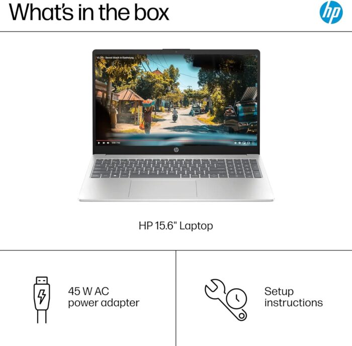 HP 15.6" Touchscreen Laptop 15 INCH HD Student Laptops, 12th Gen Intel 10 Cores Processor (Beat i7-1195G7), 32GB RAM 1TB PCIe SSD, Iris Xe Graphics, Wi-Fi 6E Win11, Silver +BWE Accessories - Image 6