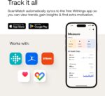 Withings ScanWatch 2 - Hybrid Smart Watch, Heart Rate Monitoring, Fitness Tracker, Cycle Tracker, Sleep Monitoring, GPS Tracker, 30-Day Battery Life, Android & Apple Compatible, HSA/FSA - Image 7