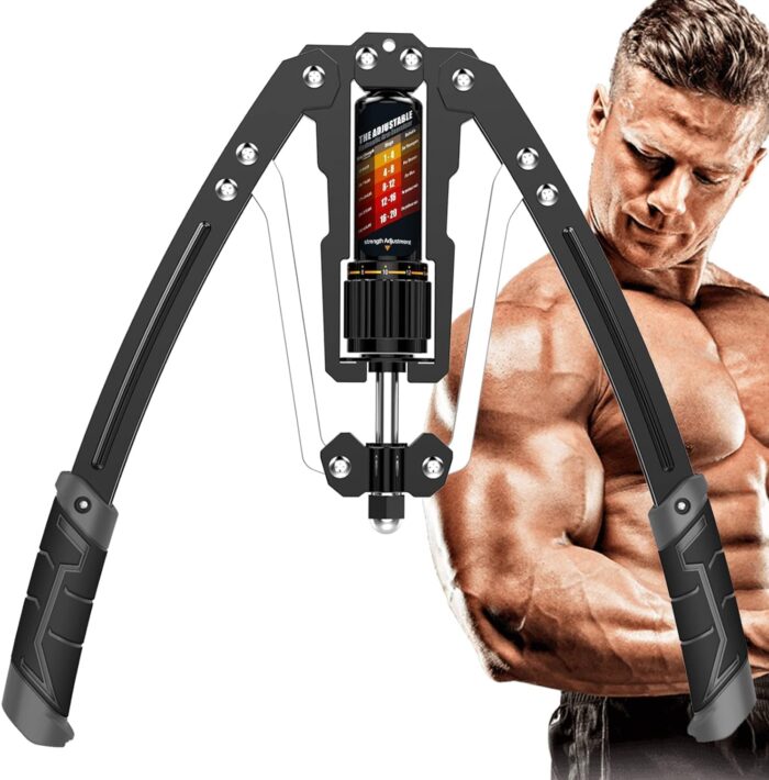 EAST MOUNT Twister Arm Exerciser - Adjustable 22-440lbs Hydraulic Power, Home Chest Expander, Shoulder Muscle Training Fitness Equipment, Arm Enhanced Exercise Strengthener. - Image 8