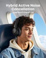 Anker Soundcore Q30 Hybrid Active Noise Cancelling Headphones Bluetooth with Multiple Modes, Hi-Res Sound Bluetooth Headphones, Custom EQ via App, 50H Playtime, Multipoint Connection - Image 4