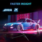 KTC 27 inch 180Hz Curved WQHD Gaming Monitor, 2K(2560x1440P),144Hz Monitor, 1500R HVA Display, FreeSync Premium, HDR, 120% sRGB, DisplayPort/HDMI/USB Vesa,Computer Monitor for Gamers - Image 3