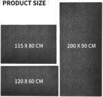 PROIRON Exercise Equipment Mat Bike Bicycle Trainer Floor Protector Mat High Density Fitness Gym Mat for Fitness & Exercise Equipment - Available in 3 Size Options - Image 7