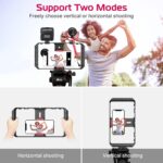ULANZI U Rig Pro Smartphone Video Rig, Filmmaking Case, Phone Video Stabilizer Grip Tripod Mount for Video Maker Film Maker Video Grapher for iPhone Xs XS Max XR iPhone X 8 Plus Samsung - Image 7