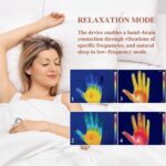 KOWVOWZ Sleep Aid Device, Calmcarry Anxiety Device, Microcurrent Holding Sleep Instrument USB Charging for Adults Stress and Anxiety Relief Sleep Help - Image 6