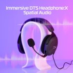 HyperX Cloud Stinger 2 Core DTS Headphone X Spatial Audio Gaming Headset, Black, Medium, Wired - Image 4