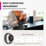 Amazfit Balance Smart Watch, AI Fitness Coach, Sleep & Health Tracker with Body Composition, GPS, Alexa Built-in, Bluetooth Calls, 14-Day Battery, 1.5" AMOLED Display, for Android/iPhone, Grey - Image 3