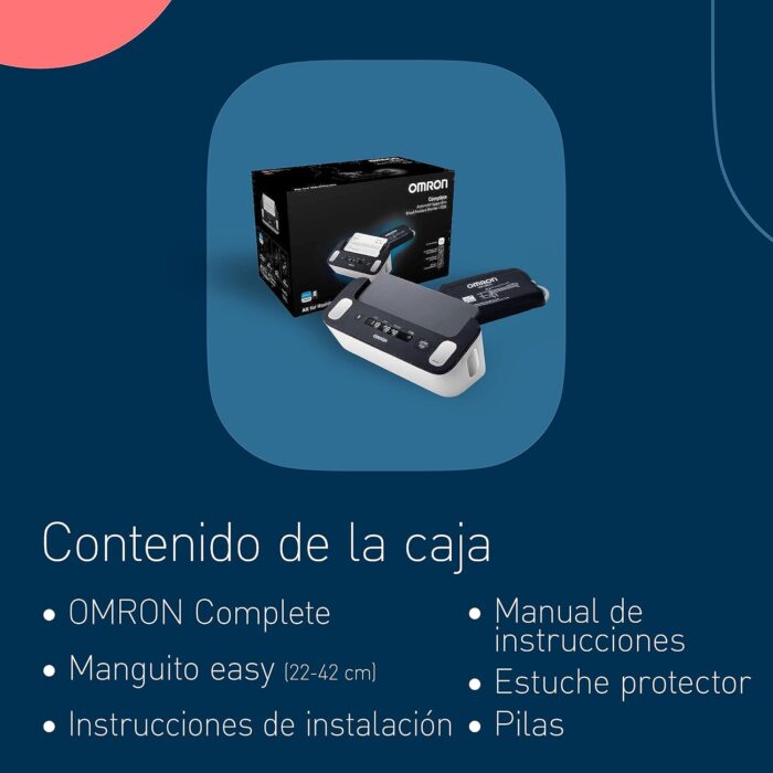 OMRON Complete Smart Home Blood Pressure Monitor and ECG for Hypertension Monitoring and AFib screening at Home - Now with 1 Year Connect Premium Subscription for Free - Image 5