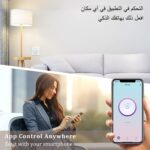 Redare Smart Plug,WiFi Plugs Alexa,16A Mini Outlet Compatible with Alexa and Google Home, Mini Socket with Remote & Voice Control with Electricity Statistics Timer Function, No Hub Required(2 pack ) - Image 5